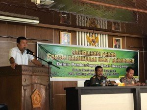 Bupati Romi Kumpulkan Para Pemuka Agama