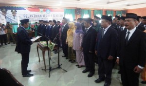 Selepas Dilantik, Kepsek Diminta Buktikan Kinerja 