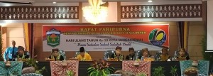 Dipimpin Ketua DPRD Sungaipenuh, Paripurna HUT Kota Sungaipenuh ke 10 Sukses   