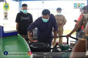 Bupati Romi Tinjau SP(P) BE Simpang Tuan