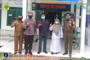 Bupati Romi Monitoring Penyuntikan Vaksin di Puskesmas Simpang Tuan
