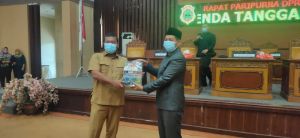 DPRD Tanjabtim Gelar Paripurna Penyampaian LKPJ Bupati Tahun 2021