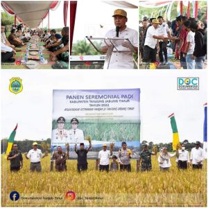 Sekda Laksanakan Panen Raya
