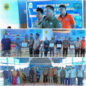 Sekda Salurkan Bantuan Korban Kebakaran