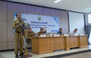 Wabup Muaro Jambi Buka Sosialisasi Bahaya Radikalisme dan Terorisme