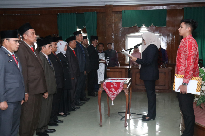 Proses Pelantikan Eselon II Lingkup Tanjabtim 