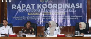 Bupati Dillah Pimpin Rakor GTRA