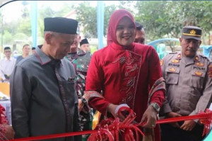 Bupati Dillah Bersama Wabup Resmikan Dapur SPPG Muarasabak Barat