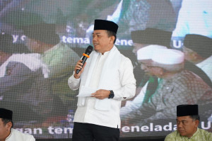 Gubernur Al Haris Hadiri Peringatan Maulid Nabi di Ponpes Kumpeh Daaru At-Tauhid