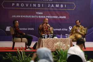 Pemprov dan Perusahaan Tambang Bicara Jalan Khusus Dalam Diskusi Bersama SMSI Jambi