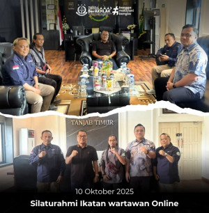 Sambut Audiensi PD IWO Tanjabtim, Kejari Beberkan Tiga Program Utama dan Berhasil Menyelamatkan 1,6 Miliar Uang Negara 