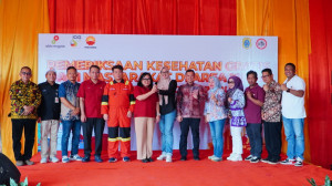 PetroChina Gelar Pemeriksaan Kesehatan Gratis bagi Masyarakat Tanjabtim