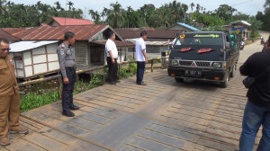 Jembatan Rano Selesai Diperbaiki, Akses Kuala Jambi–Muara Sabak Kembali Lancar