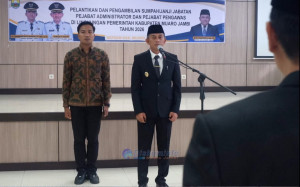 Resmi Dilantik, 6 Pejabat Pemkab Muaro Jambi Diuji Tanggung Jawab dan Profesionalisme