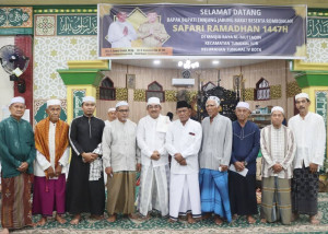 Safari Ramadan Pemkab Tanjab Barat, Peringatan Nuzulul Qur’an di Masjid Raya Al-Muttaqin Berlangsung Khidmat