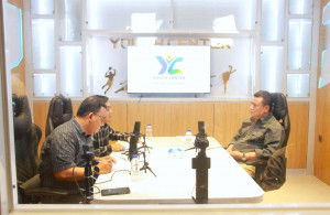 Wabup Katamso Ajak Generasi Muda Jadi Motor Pembangunan Daerah Lewat Podcast Youth Center